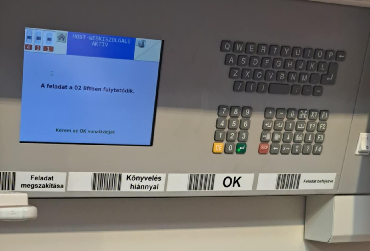 lift kezelőfelület-fektetett